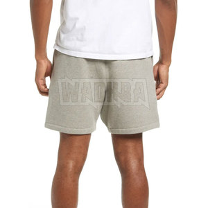 กางเกงขาสั้นผ้าฟลีซพิมพ์โลโก้ตามสั่ง ผลิตจากผ้าฝ้าย สำหรับผู้ชาย ไซส์ผู้ใหญ่ ผลิตในปากีสถาน กางเกงขาสั้นผ้าฟลีซสำหรับผู้ชาย - Product Image 4