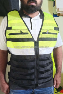 Uniforme de garde de sécurité pour hommes, veste de sécurité personnalisée à haute visibilité, vêtements de travail durables, vêtements de sécurité réfléchissants, veste - Product Image 4
