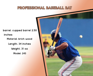 Bate de madera de arce con mango forrado con fibra de kevlar modelo Carbon 271 irrompible de Naqqash Sports - Product Image 5