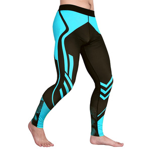 Leggings de Compresión para Hombre, Alta Elasticidad, Pantalones Deportivos para Correr, Gimnasio, Entrenamiento, Secado Rápido, Logotipo Personalizado - Product Image 3