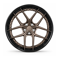 Jantes forgées en carbone à cinq branches, 18-22 pouces, 5x112 5x114.3, deux pièces, VIW-211 pour BMW Audi Mercedes-Benz