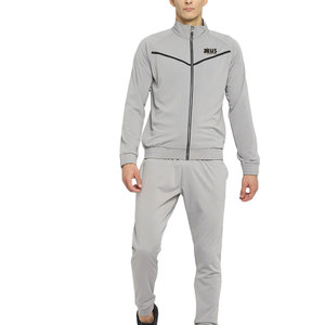 Low Moq High Quality Men's Training Gym Sports <b>Tracksuits</b> Custom Logo Design <b>Plain</b> Sports <b>Tracksuits</b> For Men - Product Image 1