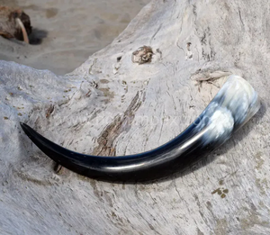 Support décoratif en cuir de corne de buffle personnalisé – Produit de haute qualité, corne de buffle décorative utilisée - Product Image 1