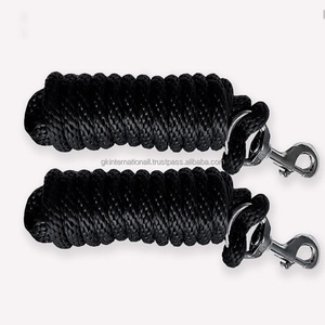 Cuerda de plomo de caballo de algodón, cuerdas de nailon duraderas para caballos, accesorios de caballo personalizados, cuerdas de plomo con todo tipo de colores y tamaños - Product Image 5