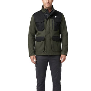 Nueva Chaqueta Utilitaria para Hombre, Ropa de Trabajo Informal, Chaqueta con Cierre Frontal y Múltiples Bolsillos, Cómoda para Uso Diario al Aire Libre - Product Image 1