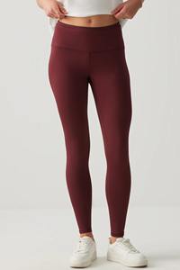 Leggings Deportivos de Alta Calidad para Mujer, al por Mayor, Transpirables, de Secado Rápido, Cintura Elástica, Pantalones de Fitness con Estampado Sólido - Product Image 2