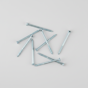 Zinc Plated Countersunk Flat Head Timber Fasteners - High Torque Sharp Point Wood <b>Screws</b> - Product Image 1