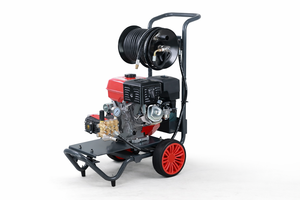 Máquina de <span class=keywords><strong>Limpieza</strong></span> de Tuberías de Alta Presión con Motor de Gasolina de 15 HP, 150 Bares, 2175 PSI, para Desagües de Alcantarillado de 300 mm y <span class=keywords><strong>Limpieza</strong></span> de Grandes Áreas Exteriores - Product Image 4