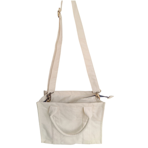 Premium Canvas Tote <b>Bag</b> |Adjustable Shoulder Strap Ladies Handbag with Zipper Closure & Cotton Lining Custom Canvas Shoulder <b>Bag</b> - Product Image 1