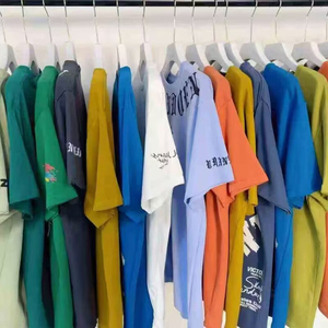 เสื้อยืดผู้ชาย A5680 - ผ้าฝ้าย/ใยไผ่ 260 กรัม ผ้าทอย้อมเส้นด้าย ดีไซน์เรียบง่าย เป็นมิตรกับสิ่งแวดล้อม ใส่ได้ทั้งชายและหญิง - Product Image 3