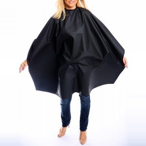 Capa de Barbero con Logotipo Personalizado, Capa de Corte de Pelo Transpirable y Antiadherente, Capa de Peluquero Impermeable de Poliéster - Product Image 4