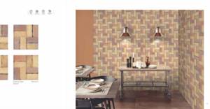 Piastrelle per interni bagno in ceramica lucida colorata <span class=keywords><strong>Square</strong></span> <span class=keywords><strong>Piazza</strong></span> 300x300 con motivo floreale Olympia - Product Image 2