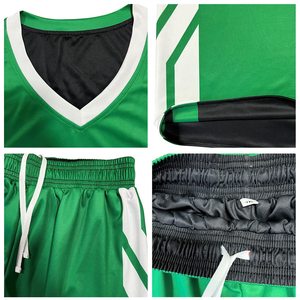 Basketball Uniform Sublimated Gradient Color Tank <b>Top</b> with Elastic Waist Shorts Unisex Adult All Seasons Athletic Wear - Product Image 5