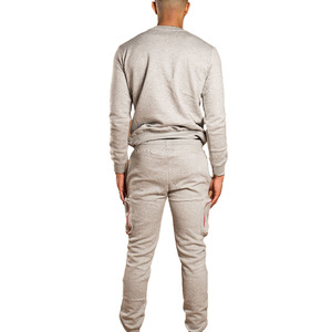 Ensemble survêtement homme col rond et pantalon de jogging, design personnalisé - Product Image 4