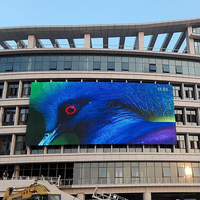 Écran LED d'affichage vidéo 3D extérieur étanche pour publicité sur scène, église, centre commercial