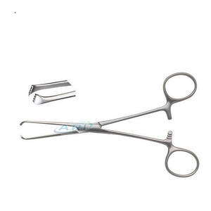 Pince à tissus Allis en acier inoxydable, instrument chirurgical réutilisable et autoclavable, outil de qualité, pince à tissus Allis - Product Image 3