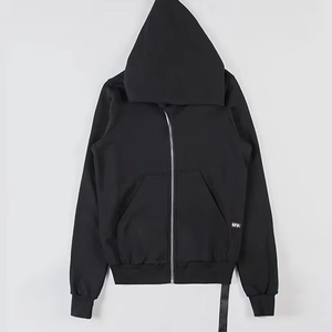Nouveauté : meilleure collection de sweats à capuche personnalisés pour hommes avec fermeture éclair diagonale, style sportif, unique, tendance urbaine, design streetwear moderne - Product Image 3