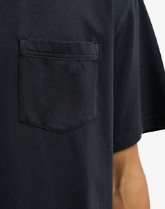 T-shirt Homme Noir à Manches Courtes Col Rond Taille XL 2026 – Qualité Supérieure, 100% Coton Jersey, Coupe Classique, Couleur Unie, Poche Avant - Product Image 5