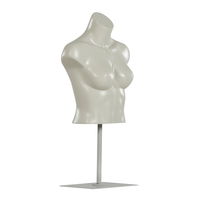 Mannequin buste femme en fibre de verre pour présentation de soutiens-gorge et sous-vêtements sexy pour femmes, en pose debout