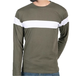 T-shirt homme personnalisé, col rond, décontracté, en coton doux, manches courtes, pour l'été, haute qualité. - Product Image 1