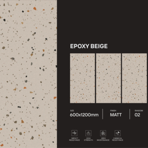 Carreaux de porcelaine Urban Matt, format 600x1200, qualité supérieure, pour sols et murs, adaptés aux appartements, bureaux, hôtels et intérieurs commerciaux. - Product Image 1