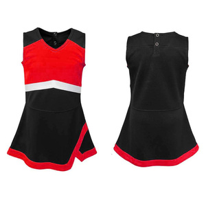 Ensembles d'uniformes de cheerleading OEM en gros : hauts sans manches, jupes et culottes, avec logo personnalisé – Fabricant - Product Image 3