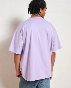 Camisetas Personalizadas al por Mayor 100% Algodón para Hombre, Manga Corta, Cuello Redondo, Sólidas, Casuales, Transpirables, Corte Regular - Product Image 4