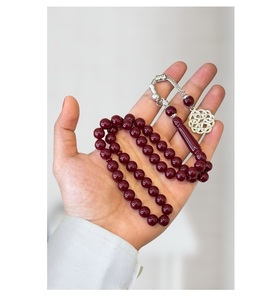 Meilleur collier de perles tendance fait main, chapelets en vrac, perles de prière en résine de haute qualité - Product Image 1