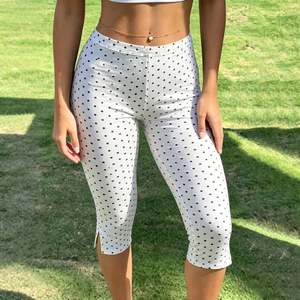 High Waist <b>White</b> Paisley Ankle-Length Tummy Control Shapewear Bohemian Stretch Knitted Spandex Women's Casual Sporty Yoga <b>Pants</b> - Product Image 5