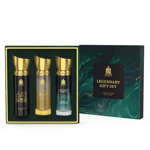 Set de Regalo Legendario Adilqadri de 3 Piezas de 20 ML para Hombre, Fragancia de Larga Duración para Ocasiones Especiales, Precio de Venta para Exportación - Product Image 3