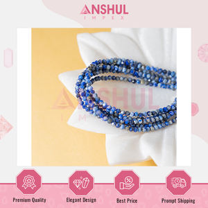 เครื่องประดับแฟชั่นคุณภาพสูง ดีไซน์ทันสมัย ขายส่ง สร้อยข้อเท้าคริสตัลลาพิส ลาซูลี น้ำหนักเบา ใช้งานได้หลากหลาย ในราคาสุดคุ้ม - Product Image 6