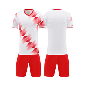 เซตเสื้อฟุตบอลน้ำหนักเบาอุปกรณ์กีฬาสำหรับทีม - Product Image 6