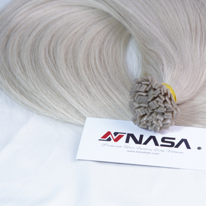 Extensions de cheveux de kératine humaine vierge vietnamienne 100% de haute qualité prix usine toutes les couleurs Super Double extrémités dessinées pointe plate - Product Image 2