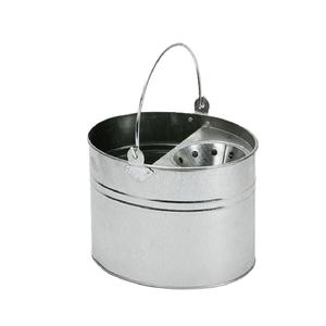 Cubo de limpieza hecho a mano de última llegada, cubo de fregona galvanizado para el hogar, elegante, de diseño clásico y con estilo. - Product Image 5