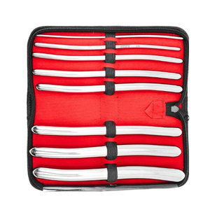 ชุดเครื่องมือขยายช่องคลอดเฮการ์ 8 ชิ้น ขนาด 7.5 นิ้ว แบบปลายคู่ (Double Ended) ทำจากสแตนเลส ขายส่ง - Product Image 2