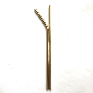 Kit de pailles réutilisables en acier inoxydable de qualité supérieure avec brosse de nettoyage facile - Product Image 3