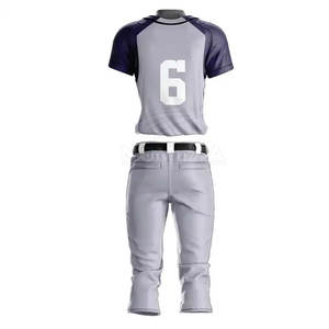 Uniforme de béisbol cómodo para todo el día, material duradero para prácticas y competiciones - Product Image 2
