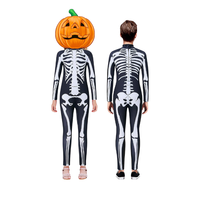 Combinaison Crâne Horreur en Peluche Ultra Douce Garantie 3 Ans Livraison Rapide Costume de Fête Carnaval Cosplay Sac Polyéthylène Fabriqué au Vietnam