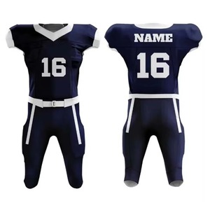 Professional American Football Uniform Lightweight Jersey <b>Pants</b> Set Flexible Team Sportswear Custom Logo OEM - Product Image 1