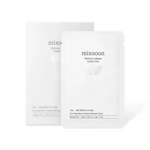 MIXSOON High Quality 10 Sheet Collagen Cheek Film Facial Masks Melting Effect - Product Image 1