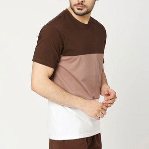 Ensemble short et t-shirt à manches courtes en coton gris avec imprimé lettres pour homme Econex Sports, vêtements décontractés d'été, respirant, tricoté en molleton 320g - Product Image 2