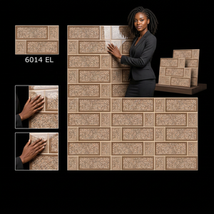 Matt Glazed Rectified Building Outer Wall Exterior Project Ceramic Elevation Wall Tiles 250x375mm Hot Sale - Product Image 5