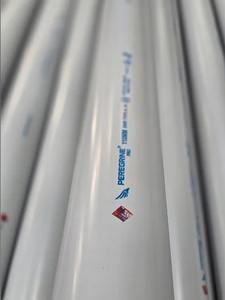 Tuyau de drainage SWR haute efficacité de 3 pouces (90 mm) gris, homologué SN2, pour eaux usées, avec joint en caoutchouc à raccord rapide de trois mètres - Product Image 3