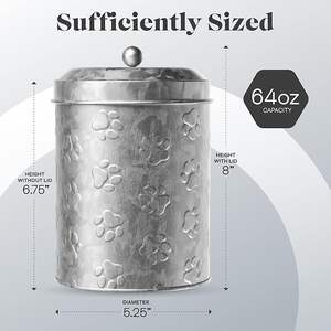 Private Labelling Metal <b>Kitchen</b> <b>Storage</b> Jar With High Capacity And Airtight Lid For Organized <b>Kitchen</b> <b>Storage</b> - Product Image 6