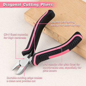 Mini Alicates de Corte Diagonal de 4 Pulgadas con Resorte - Product Image 5
