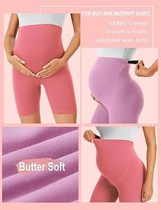 Nouveau design 2026 – Short de yoga et d'entraînement sans couture pour femme, coupe sexy, pour la maternité et la grossesse, idéal pour le cyclisme et le vélo, coupe ajustée - Product Image 6