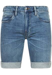 Shorts en jean baggy brodés taille haute pour hommes, coupe droite, 100 % coton, avec fermeture éclair, style skate, vente en gros personnalisée - Product Image 6