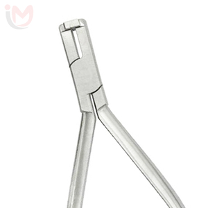 Alicate para Doblar Alambres de Ortodoncia Dental, Instrumento Manual de Acero Inoxidable, Clase I, Plateado - Product Image 2