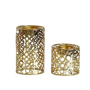 Golden Brass Incense Burner with Circular Pattern Aromatherapy <b>Diffuser</b> for All Season Use - Product Image 5