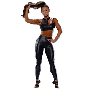 <b>Top</b> Premium <b>Seamless</b> High Waist Running Sport Gym Wear Women Active Wear Fitness Yoga Wear Suits <b>Leggings</b> <b>Sets</b> - Product Image 5